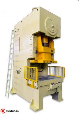 Пресс однокривошипный открытый простого действия усилием 250тн модели КД2132 фото №1 Пресс однокривошипный открытый простого действия усилием 250тн модели КД2132 фото №1