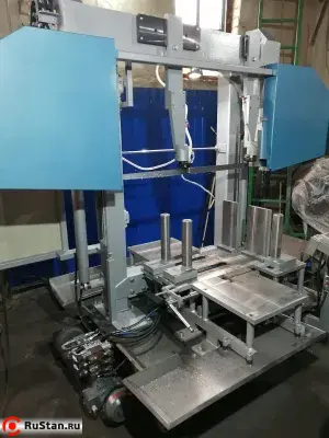 Колонный ленточнопильный станок по металлу SR-650 фото №1