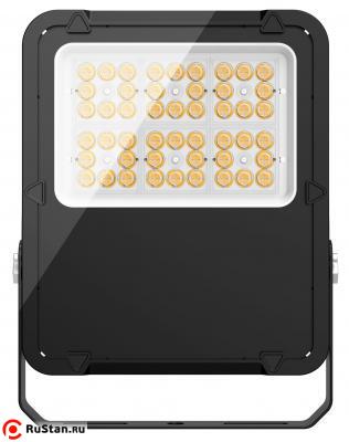 Вид спереди - Прожектор промышленный светодиодный LED FL-200W фото №2 LED FL-100W фото №2