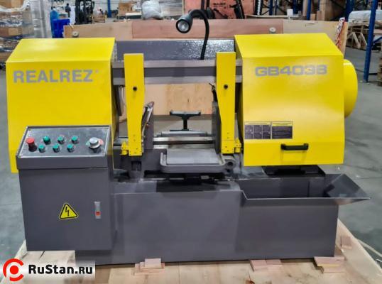 Полуавтоматический ленточнопильный станок REALREZ GB4038 фото №21 Полуавтоматический ленточнопильный станок REALREZ GB4038 фото №21