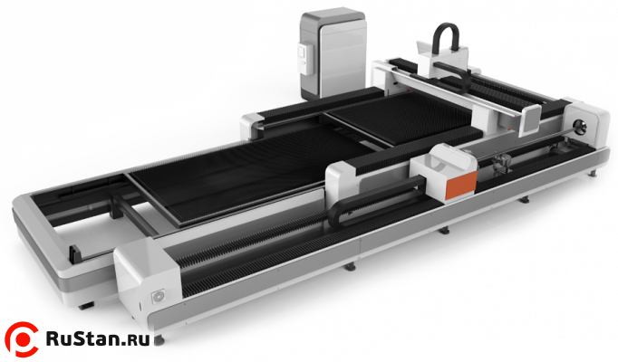 Лазерный станок для резки металла LF3015GCR 1500 ватт IPG (сменный стол, труборез) фото №4 Лазерный станок для резки металла LF3015GCR 1500 ватт IPG (сменный стол, труборез) фото №4