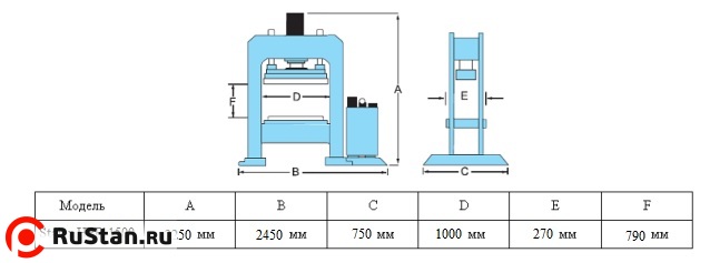 HPB-1500 Размеры, габариты фото №4 HPB-1500 Размеры, габариты фото №4