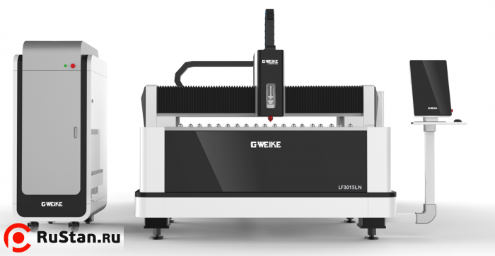 Вид спереди Лазерный станок для резки металла LF3015LN (Raycus 1кВт) фото №4 LF3015CN-2000 (IPG 2 кВт) фото №4