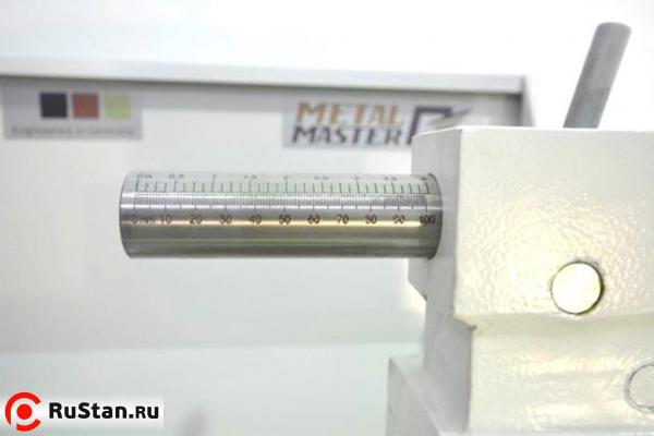 Вылет пиноли задней бабки – 100 мм. фото №3 METAL MASTER X36100 фото №3