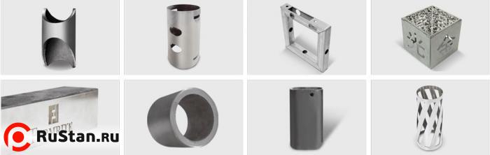 Лазерный труборез FLT-12035ET - образцы изделий фото №4 образцы изделий фото №4