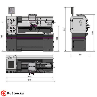 Токарно-винторезный станок OPTIturn TM 4010D фото №5 OPTIturn TM 4010D фото №5
