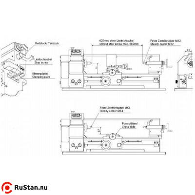 Станок токарный OPTIturn TU 2807 фото №5 OPTIturn TU 2807 фото №5
