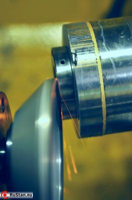 Заточка нижнего ножа на заточном станке RMS-M фото №3 Заточка нижнего ножа на заточном станке RMS-M фото №3