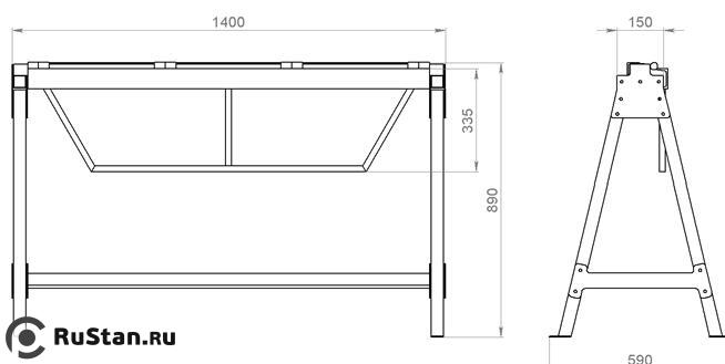 Габариты Stalex SFG-1250 фото №2 Габариты Stalex SFG-1250 фото №2