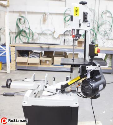 Пильную раму возможно установить в вертикальном положении фото №18 Stalex BS-128HDR фото №18