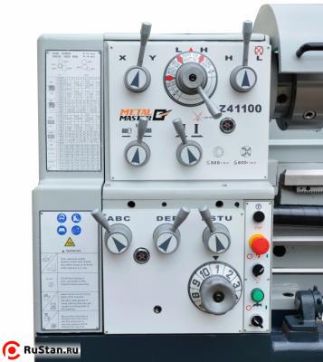 Модель позволяет раздельно регулировать обороты ходового вала и ходового винта. фото №5 METAL MASTER Z41100 фото №5