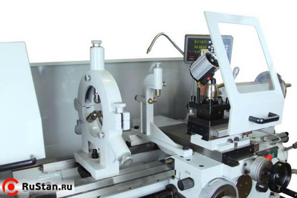 Станок «в базе» комплектуется подвижным и неподвижным люнетами. фото №13 METAL MASTER ZH 51150 DRO RFS фото №13