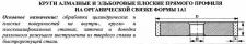 Круг алмазный 1А1(плоский прямого профиля) 150х20х3х32 АС4 160/125 100%  В2-01 122,0 карат