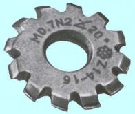 Фреза m 0,7 №4 32х13х3,2  Р6М5, 20 град. Z=12