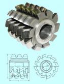 Фреза чер.Для звезд. привод. и втул.-ролик.цепей шаг t =12,700 Д.р.=8,51, Р6М5, 3°18