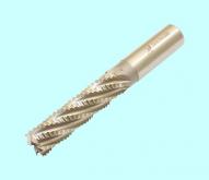 Фреза Концевая d25,0х 90х166 ц/х Р6АМ5 Z=6 обдирочная со стружколомом 