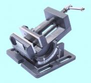 Тиски Станочные синусные 100мм неповоротные для сверлильных станков ход 105мм QКD100 